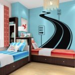 Large Wall Decal Vinyl Sticker Decals Art Decor Design Road Track Car Band Traffic Sign Nursery Kids Gift (M1424)
