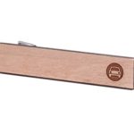 Car Park Sign Tie Clip, Wooden Tie Bar