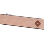 Car Road Sign Tie Clip, Wooden Tie Bar