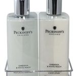 Pecksniffs Gardenia & White Peach Hand Wash and Body Lotion Set, 300ml 10.1 fl. oz. each