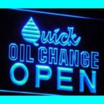 OPEN Quick Oil Change Car Repair LED Sign Neon Light Sign Display i018-b(c)