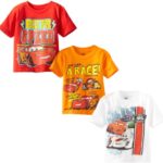 Disney Boys’ Cars 3-Pack T-Shirt