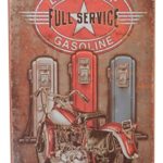 Last Stop Gas Motorcycle Funny Tin Sign Garage Bar Pub Diner Cafe Home Wall Decor Home Decor Art Poster Retro Vintage