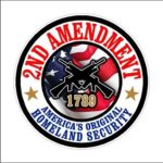 Second Amendment Car Decal 2nd Amendment Sticker Laptop Decal (5″ x 5″) Printed/laminated)