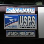 U.S. Mail Delivery Magnetic Sign Rural Carrier Magnet USPS 5 Piece Set