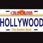 Custom License Plate California Hollywood Car Auto Tag Sign Presonalized 6″ X 12″