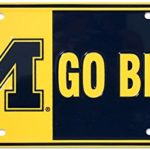 University of Michigan Tin Sign 12 x 6in