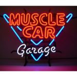 New Muscle Car Neon Sign Display Store Beer Bar Pub Garage Man Cave Home Light Sign 17″x 14″