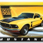 Ford Mustang Boss 302 Car Retro Vintage Tin Sign