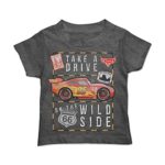 Disney Cars Little Boys Wild Side McQueen Toddler T Shirt