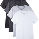 4 Pack Bolter Men’s Everyday Cotton Blend Short Sleeve T-shirt