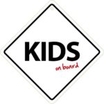 Kids On Board Plastic Sign