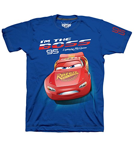 Disney Cars 3 Little Boys McQueen “I’m The Boss” T Shirt
