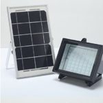 BIZLANDER Ultra Bright Solar Powered 5W 60LED S 874 Lumens ecurity Garden Flood Light for Barn Shed, House Number Sign, Business Sign, Patio Car Port many More