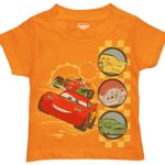 Disney Boys’ Toddler Boys’ Car Lightning Mcqueen T-Shirt