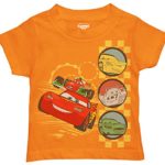 Disney Boys’ Toddler Boys’ Car Lightning Mcqueen T-Shirt