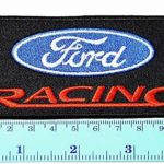 Black Ford Racing Sport Automobile Car Motorsport Racing Logo Patch Sew Iron on Jacket Cap Vest Badge Sign