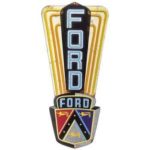 Ford Logo Metal Sign Large