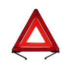 KEEPING Car Warning Sign Safety Triangle Reflective Hazard Breakdown Emergency Light Folding