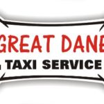 Great Dane Taxi Service – magnetic bone sign