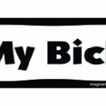 Imagine This Bone Car Magnet, I Love My Bichon, 2-Inch by 7-Inch