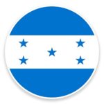 2 x 15cm/150mm Honduras Flag Map Vinyl SELF ADHESIVE STICKER Decal Laptop Travel Luggage Car iPad Sign Fun #9031