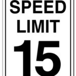 Speed Limit 15 Sign | Indoor/Outdoor | Funny Home Décor for Garages, Living Rooms, Bedroom, Offices | SignMission Gag Novelty Gift Funny Driving Car Racing Slow Driver Race Sign Wall Plaque Decoration