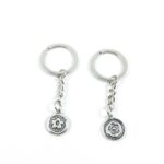 Keyring Keychain Keytag Key Ring Chain Tag Door Car Wholesale Jewelry Making Charms N3GO9 Flower Signs