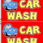 Car Wash Banner Flag (Pack of 2) – 3 x 5