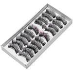 20 Pairs Thick Long False Eyelashes Eyelash Eye Lashes Voluminous Make up