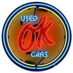 Neonetics 5CHVOK Cars and Motorcycles Chevy Vintage Ok Used Cars Neon Sign
