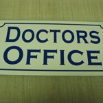 DOCTORS OFFICE Vintage Style Metal Sign for Peddle Car Gas Pump Park Beach Texas Pool Hall Halloween Haunted Town Magic Shop Boardwalk Carnival Penny Arcade Fair Retro s&m for Hotel Motel Bar or Restaurant Highway Inn B&B DECOR