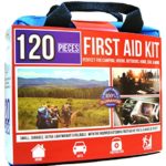 Premium First Aid Medical Kit: Great for Travel, Hiking, Survival, Home, Car, Camping, Pet, Baby Emergencies, Refills, Supplies & Preparation Small Portable Size