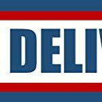 USPS Bumper Magnetic Sign. MAIL DELIVERY Carrier Magnet USPS – 3″X10″