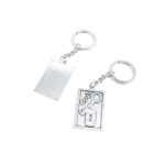 Keyring Keychain Keytag Key Ring Chain Tag Door Car Wholesale Jewelry Making Charms P1WX1 Love Lock Tag Signs