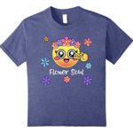 Cute Emoji Girl Flower Crown Hippie Soul Peace Sign T Shirt