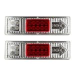Car Tail Light – Jushye 1 pair 19 LED Tail Light Car Truck Trailer Stop Rear Reverse Turn Indicator Lamp