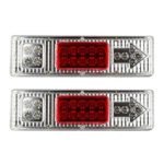 Car Tail Light – Jushye 1 pair 19 LED Tail Light Car Truck Trailer Stop Rear Reverse Turn Indicator Lamp