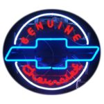 Neonetics 5GNCHV Cars and Motorcycles Genuine Chevrolet Heritage Emblem Chevy Neon Sign