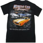 Gildan Men’s Camaro “MUSCLE CAR Garage” Adult T-Shirt