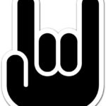 Heavy Metal Sign Music Car Bumper Sticker Decal 4″x3″