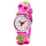 Kids Resin Easy to Read Toddler Wrist Watch Children Colorful Resin Band Watches