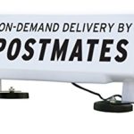 Large LED Lighted Car Top Sign with Full Color Design – Postmates – Food Delivery