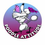 Imagine This 4-3/4-Inch by 4-3/4-Inch Car Magnet Dog Attitude, Poodle