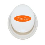 Sign New Car Vintage Look Porcelain Ceramic Treasure Jewelry Box Oval