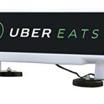 LED Lighted Car Top Sign and Full ColorDesign For Uber Eats – Food Delivery