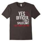 Yes Officer Speeding Tshirt – For Car Enthusiasts & Mechanic
