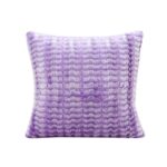 FUNIC Pillow Case Sofa Waist Throw Cushion Cover Home Car Cafe Decor (Purple)