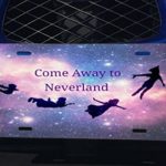 Come Away To Neverland Design Print Image Aluminum License Plate for Car Truck Vehicles