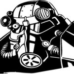 Fallout 4 Power Armor Decal Vinyl Sticker|Cars Trucks Vans Walls Laptop